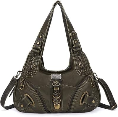 Angelkiss Hobo Purses and handbags for Women Satchel Handbag Women Purses Large Daily Shoulder Bags | Purses - متتبع أسعار Amazon.sa