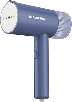BEAUTURAL Steamer for Clothes, Foldable Handheld Clothing Wrinkles Remover for Garments, 30-Second Fast Heat-up, Portable Fabric Steamer for 120V Countries, Not for Use in 220V Such as Europe على Amazon.ae - متتبع الأسعار