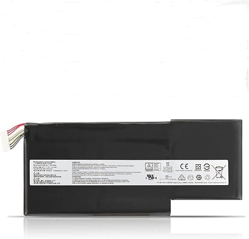 11.4V 4500mAh/52.4Wh/3Cell BTY-M6K 笔记本电脑更换电池 Compatible for MSI GS63VR GS73VR 7RG Stealth Pro GF63 Thin 8RC 8RD 9SC GF75 Thin 3RD 8SC 8RD 8RC Series on Amazon.ae - Price Tracker