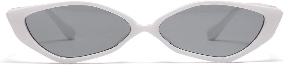 Triangle Cat's Eye Retro Sunglasses UV Ultra-small Box External Travel Beach Decoration Sunglasses for Women (Color : A) on Amazon.ae - Price Tracker