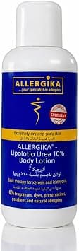 Allergika Intensive Body Lotion for Very Dry and Itchy Skin, 200ml, with 10% Urea and Glycerin on Amazon.ae - Price Tracker