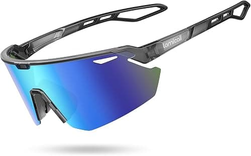 Lamicall 24g Polarized Sports Sunglasses for Men Women - [24g Ultralight] [Adjustable Nose Pad] UV400 Protection Sun Glasses for Running Cycling Baseball Fishing on Amazon - Best Deal Finder