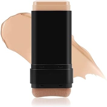 Full Coverage Foundation Stick, Cream Foundation Makeup with Brush, Longwear Concealer & Contour Stick with Matte Finish to Cover Blemishes Contouring Face Concealer Beauty (#02 Natural) on Amazon.ae - Price Tracker