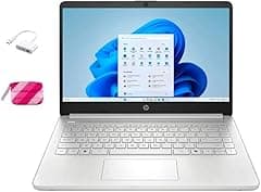 HP 2025 Student Laptop, Intel Processor N150(up to 3.6 GHz), 16G RAM, 256GB Storange (128GB UFS+128GB MSD) 14 Inch LED Screen,1 Year Office 365, Windows 11 Home,Silver,w/BTP Accessories - Amazon.ae Price Tracker