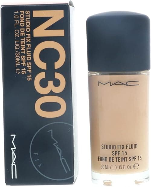 MAC Studio Fix Fluid Foundation SPF15 (NC30) on Amazon.ae - Price Tracker