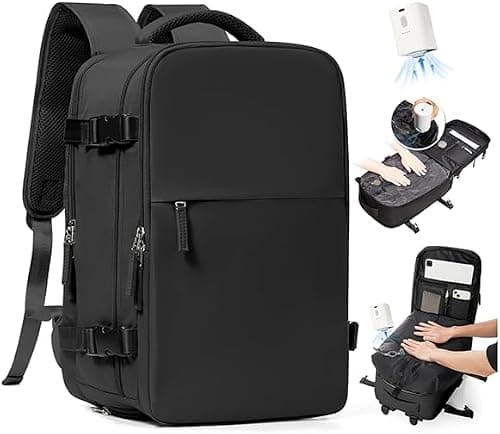 SZLX Vacuum Backpack with Pump Carry On Luggage Airline Approved Women Men on Amazon.ae - Price Tracker