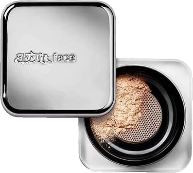 about-face Curtain Call Set & Smooth Loose Powder Veil – Lightweight, Oil-Absorbing Setting Powder with Rice Starch & Corn-Based Talc Alternative – Vegan, Cruelty-Free, Clean Beauty – 0.35oz (Light) on Amazon.ae - Price Tracker