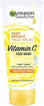 Garnier Skin Active Fast Bright Vitamin C Face Wash With Pure Lemon Essence 100 ml on Amazon.ae - Price Tracker