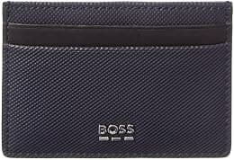 BOSS, Jinko Textured Card Holder, Midnight Sapphire, One Size, Midnight Sapphire, Card Case 4 - Inch, Jinko Textured Card Holder - Best Deal Finder