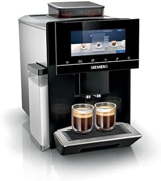 Siemens, fully automatic coffee machine, EQ900, baristaMode, eGrinder, beanIdent System, 6.8” iSelect Display, Home Connect App, stainless steel, TQ905GB3 on Amazon.ae - Price Tracker
