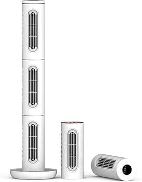Air Cooling Free Standing Tower Fan 3-Sections Combination Tower Fan Vertical Fan without Sheets 12 Speeds / 4 Wind Modes Portable Tower Fan, for Indoor, Bedroom And Home Office,Green on Amazon.ae - Price Tracker