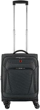 Wenger Beaumont Lite Softcase 4 Double Wheel Cabin Luggage Trolley N 57Cm Black on Amazon - Best Deal Finder