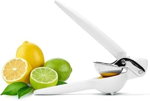 Chef'n FreshForce Lemon Squeezer Citrus Juicer, Premium Quality, Max Extraction, Baking White on Amazon.ae - Price Tracker