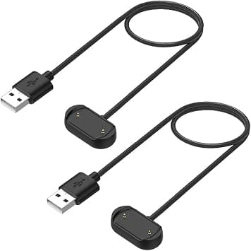 SYOSI Charger Cable for Amazfit T-Rex 2, GTS 4/3, GTR 4/3 Pro, Magnetic Charging Cable Cord for Amazfit T-Rex 2, GTS 4, GTR 4, GTS 3, GTR3, GTR 3 Pro Smart Watch [2-Pack, 3.3ft/1m] (2) on Amazon.sa - Price Tracker