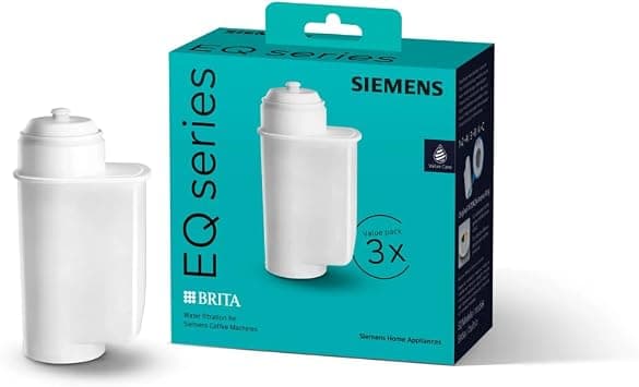 Siemens TZ70033 Water Filter for Espresso Machine TK7 3 pack - متتبع أسعار Amazon.sa