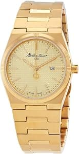 Mathey-Tissot Quartz Gold Dial Ladies Watch D117PDI - Best Deal Finder