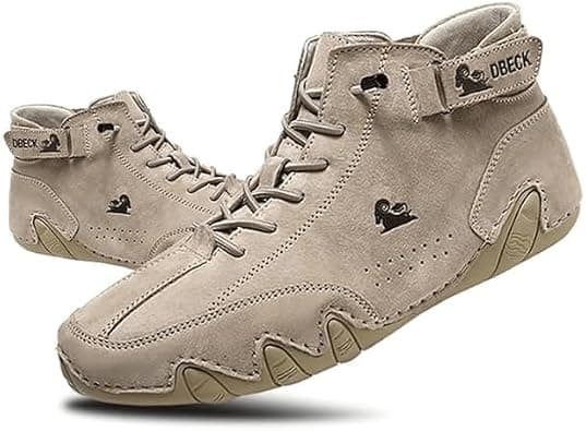 Zixer Mens Italian Light Weight Platform Fashion Sued Leather Sneakers Boots for Men| Sports, Casual Shoes for Mens | Ankle Lace-Up Footwear for Men or Boys Vol-2 on Amazon.ae - Price Tracker
