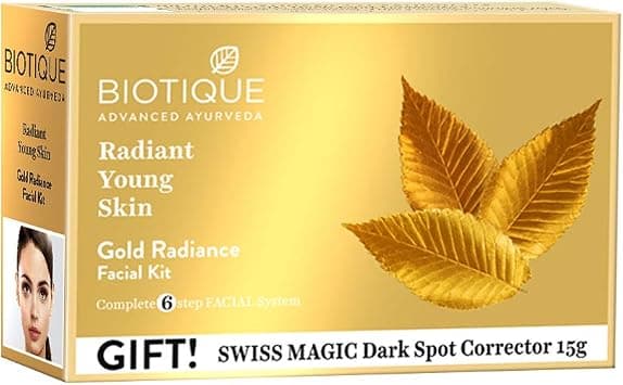 Biotique Bio Gold Radiance Facial Kit, 65 g - Best Deal Finder