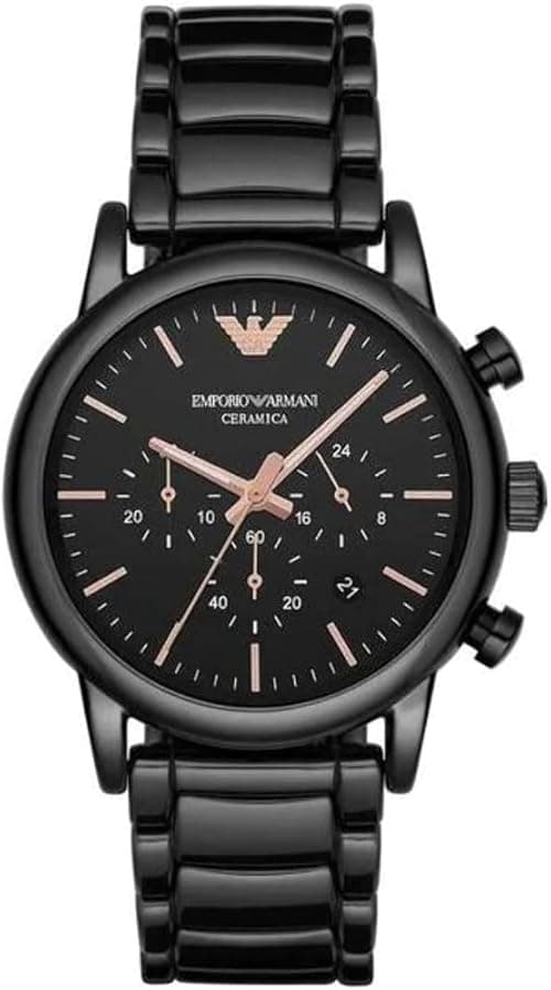 Emporio Armani Men's Chronograph Quartz Watch on Amazon.ae - Price Tracker