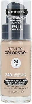 Revlon Color Stay Combination/Oily 240 Nmedium Beige on Amazon.ae - Price Tracker
