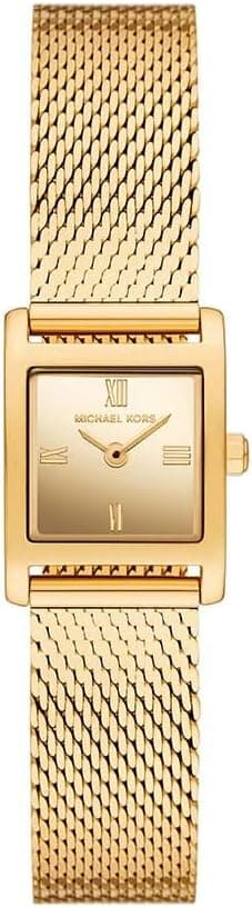 Michael Kors MK4959 Maude Analog Quartz Wristwatch for Women, 19 mm Case Size, Gold on Amazon - Best Deal Finder