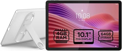 Lenovo Tab | 10.1" WUXGA (1920x1200) 60Hz Display, MediaTek Helio G85, 4GB RAM, 64GB Storage, Front 5.0MP / Rear 8.0MP Cameras, 5100mAh Battery, Android 15 - Luna Grey [ZAEH0212AE] on Amazon.ae - Price Tracker