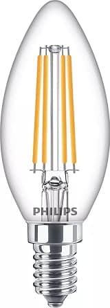 Philips LED Premium Classic B35 Candle Light Bulb [E14 Small Edison Screw] 6.5W - 60W Equivalent, Warm White (2700K), Non Dimmable - Amazon.sa Price Tracker