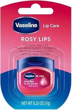 Vaseline Lip Care Rosy Lip Balm Tub With Pure Jelly & Rose Fragrance For Soft & Pink Lips | Nourishes & Protects Lips | Non-greasy Lip Moisturizer for Naturally Tinted Lips | 7 gm on Amazon.ae - Price Tracker