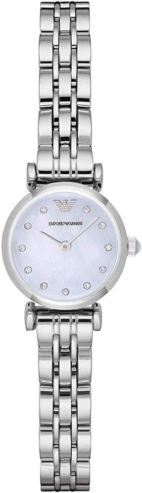 Emporio Armani Womens Quartz Watch, Analog Display and Stainless Steel Strap AR1961 on Amazon.ae - Price Tracker