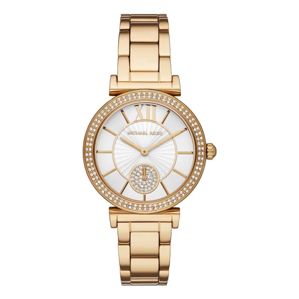Michael Kors Abbey Watch for Women, Quartz movement with Stainless steel or Leather strap on Amazon.ae - Price Tracker