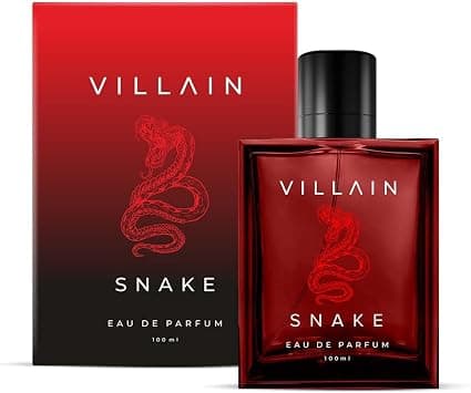 Villain Snake Perfume for Men, Eau De Parfum (EDP) - 100ml, Premium Strong, Smoky, and Masculine Fragrance, Amberwood, Oakmoss, Patchouli, and Vetiver on Amazon.ae - Price Tracker