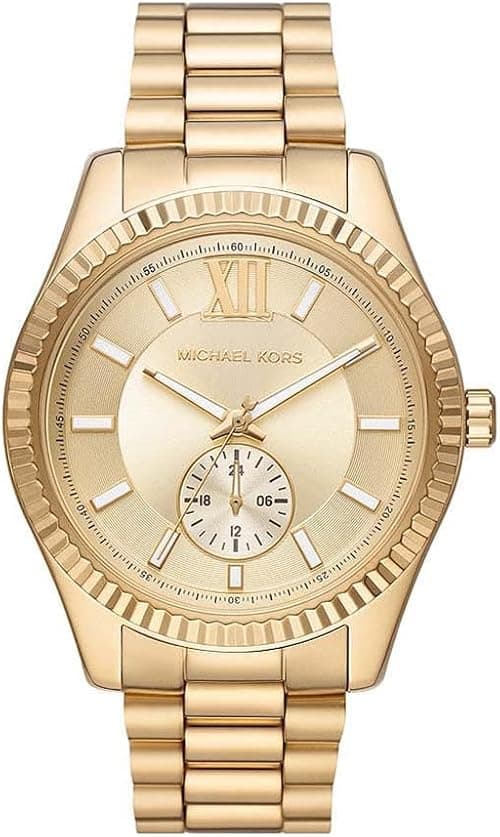 Michael Kors Men's Watch with Stainless Steel Strap MICM-Lexington-TWO-TONE8B8AD9-2011 on Amazon.ae - Price Tracker
