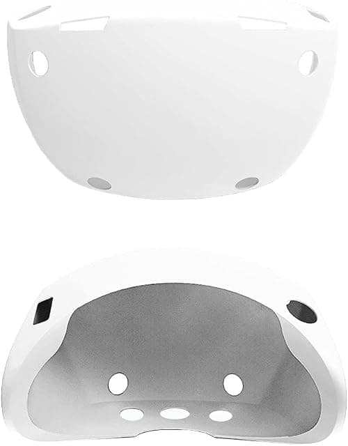 Playstation VR2 VR Case, PS VR2 Silicone Dust Cover for PS VR2 VR Accessories, Sweatproof and Washable (PS VR2, White) H1387 on Amazon.ae - Price Tracker