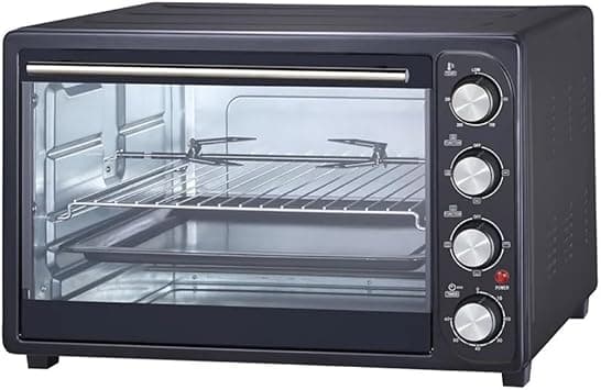 COOKCHEN Electric Oven Toaster Griller, 25L Capacity, 60 Minutes Timer, Black, Compact Kitchen Appliance on Amazon.ae - Price Tracker