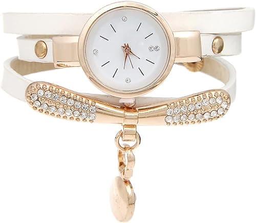 Womens Watch Gifts Rose Gold for Lady Female Elegant Luxury Wrist Watches Ladies Stylish Bracelet Watches على Amazon.ae - متتبع الأسعار