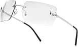 knliwkm Rimless Rectangle Y2k Sunglasses for Women Men Cute Small Clear Frameless Tinted Lens 2000S Fashion Shades Butterfly - Best Deal Finder