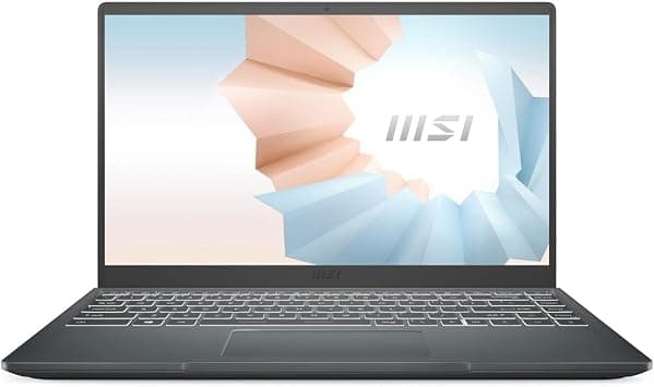 MSI Modern 14B Thin and Light Daily Laptop: 14" FHD 1080p, i7-1165G7, Intel Iris Xe, 8GB, 512GB SSD, Win10, Carbon Gray (B11MO-240) on Amazon.ae - Price Tracker