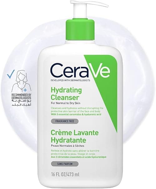 Cerave Hydrating Cleanser for Normal to Dry Skin with Hyaluronic Acid on Amazon.ae - Price Tracker