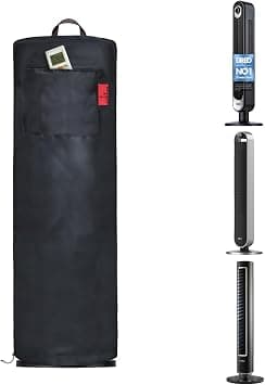 Indoor Tower Fan Cooler Cover, Fits Dreo Evaporative Air Cooler and 42 Inch Oscillating Fan, LASKO Pinnacle 40", Apex 42", Oscillating 42.5" Bladeless Standing Fan Portable Round Cover (13"D × 41"H) على Amazon.ae - متتبع الأسعار