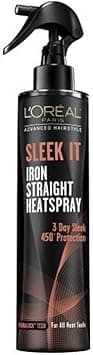 L’Oréal Paris Advanced Hairstyle SLEEK IT Iron Straight Heatspray, 5.7 fl. oz. (Packaging May Vary) on Amazon.ae - Price Tracker