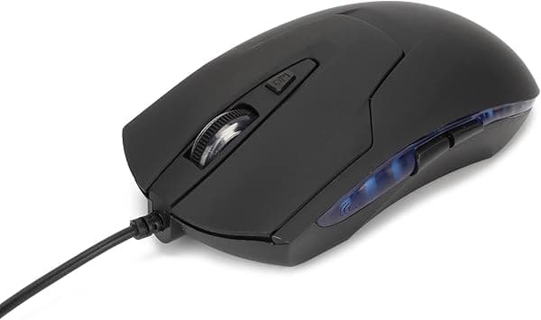 Wired Mouse, Type C Wired Computer Mouse Ergonomic Computer Mice, Blue Backlit Ultra Silent Corded Mouse with 800 1200 1400 1600 Adjustable DPI, Gaming Mouse for for OS X, on Amazon - Best Deal Finder