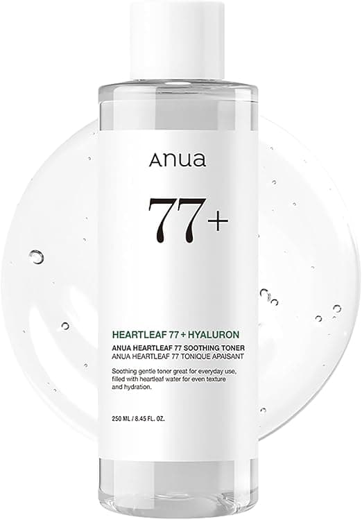 Anua Heartleaf 77% Soothing Toner I pH 5.5 Trouble Care, Calming Skin, Refreshing, Hydrating, Purifying, Cruelty Free, Vegan,(250ml / 8.45 fl.oz.) on Amazon.ae - Price Tracker
