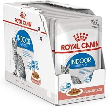 Royal Canin Indoor Sterilised in Gravy Cat Wet Food BOX - 12X85G - Amazon.ae Price Tracker