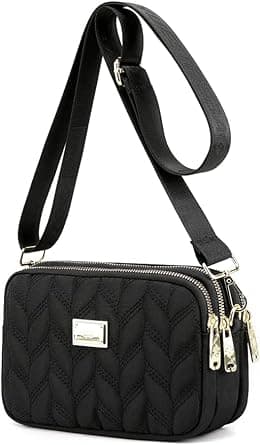 YANAIER Damen Handy Umhängetasche Schultertasche Wasserdicht Nylon kleine Tasche Handytaschen zum Umhängen Frauen Brieftasche - Best Deal Finder
