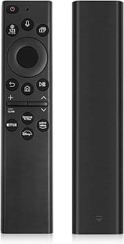 BURAQ Replacement Remote Control For Samsung Smart TV Remote, Voice Control Compatible with 2022 for Most 2018 to 2022 Compatible Samsung Crystal UHD QLED The Frame QLED 4K 8K Smart TVs - NO SOLAR - متتبع أسعار Amazon.sa