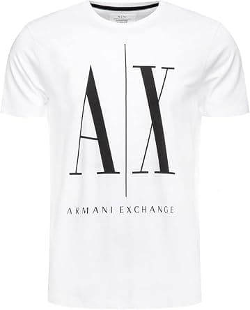 A|X Armani Exchange mens Icon Graphic T-shirt T-Shirt - دليلك لأفضل العروض