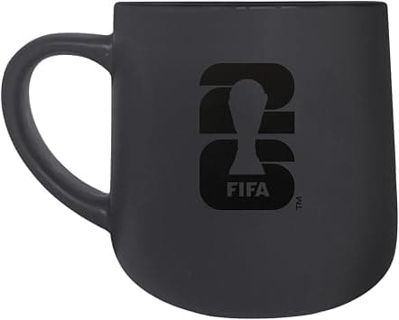 Soccer FIFA World Cup 2026 17oz Charcoal Matte Mug – Cermamic Coffee Cup With Large Capacity & Bold Matte Look – Great Gift For Soccer Fans & Collectors on Amazon.ae - Price Tracker