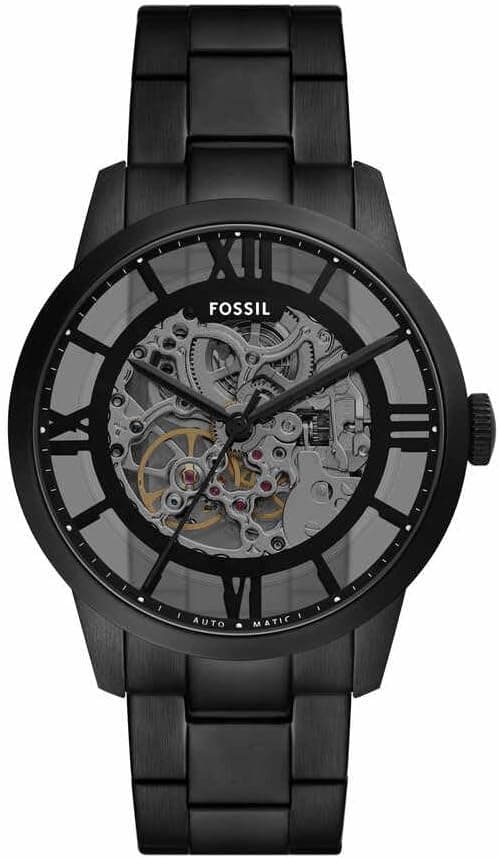 Fossil Men's Analog Mechanical Hand Wind Watch with Stainless Steel Strap ME3269 on Amazon.ae - Price Tracker