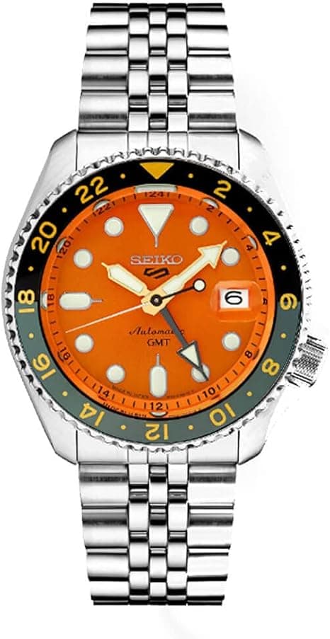 SEIKO Automatic Watch for Men - 5 -Sports - with Date Calendar and Luminous Hands & Markers, 100m Water-Resistant on Amazon.ae - Price Tracker
