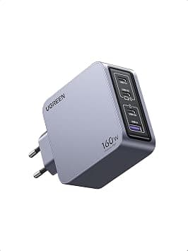 UGREEN Nexode Pro USB C Charger 160W GaN Charger Mini USB C Power 4 Port Fast Charger PD3.1 Compatible with MacBook Pro/Air, iPad, iPhone 16 Pro Max, Galaxy S24 Ultra, Dell XPS | Charger Type C 4 Ports PD 3.1 PPS 45W Compatible with MacBook iPad Galaxy S26 iPhone 17 Pro Max Air 16 15 14 iPad على Amazon.ae - متتبع الأسعار